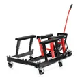 Wiltec Set 680kg Motorradheber Montageständer ATV Quad + Montagebock mit Rädern