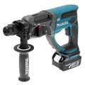 Makita DHR 202 RTJ 18 V Akku Kombihammer SDS-Plus im Makpac mit 2x 5,0 Ah Akku und Ladegerät