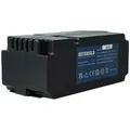 Extensilo passend für Florabest FMR 600 A1 Rasenmäher / Mähroboter (5000 mAh, Akku Li-Ion 5000 mAh schwarz