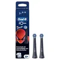 Oral-B iO Kids 6+ Marvel Spiderman Aufsteckbürsten Original für elektrische Zahnbürste Schwarz 2er - Schwarz