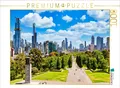 CALVENDO Puzzle Melbourne - Central Business District | 1000 Teile Lege-Größe 64