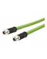 METZ CONNECT Verbindungsleitung M12-St./M12-St. 8pol. Schleppk. X-kodiert ger-ger 2 (142M6X11020)