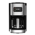 Krups KM480D Excellence Edelstahl Programmierbare Filterkaffeemaschine, 24-Stunden-Timer, Brühstärkeauswahl Wasserkopf, Pre-Infusion Modus, Anti-Tropf-System, 1,25 L Kapazität, 15 Tassen