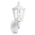 Sensoraußenleuchte l 15 weiß Wandleuchte Netzbetrieb E27 190,00mm