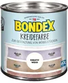Bondex 386520 Kreidefarbe kreativ weiss 0,5 L für 6 m² - Pflegt und schützt das Holz - Leichte Verarbeitung - Für alle Holzarten im Innenbereich