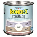 Bondex Kreidefarbe für Innen Vintage-Effekt Shabby-Chic-Look Kreativ Weiss 0,5 L