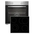 Beko BBUE12020X Kochgeräte-Set Keramik Elektrischer Ofen Hausgeräte Großgeräte Einbau Herde Set