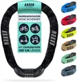 AARON Kettenschloss Lock One Fahrradschloss mit Zahlencode 100 cm Stahl Stadtrad Tour
