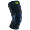 Bauerfeind Sports Knee Support Kniebandage-Schwarz,Dunkelblau, Größe S (auch verfügbar in XS, M, L, XL, XXL)