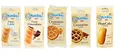 TESTPAKET Mulino Bianco abgepackte Snacks Crostatina Kakao und Aprikose - Flauti Schokolade und Milch- Plum Cake mit Joghurt 5 Stücke