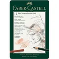 Faber-Castell Pitt Monochrome set (12x) (112975)