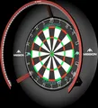Mission Torus 270 - LED Dartbeleuchtung Alu Rot
