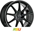 OZ Veloce GT gloss black diamond lip 8x18" ET45 LK5 114.3 ML 75 Alufelgen 18 ...