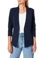 Vila Damen Viher New 3/4 Blazer/Su-noos Blazer, Navy Blazer ,L