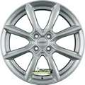 Dezent TN silver 5.5x15 ET41 - LK4/100 ML57.1 Felge Alu