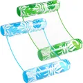 Pool Floats Hängematte Aufblasbar 2er Set 4-in-1 Schwimmkissen Lounge Casual