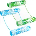 Pool Floats, Hängematte, aufblasbar, Wasserliege, 4-in-1, Erwachsene, Schwimm...