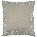 Handgefertigter Kissenbezug Frisia Weiss 50x50cm - Boho Vintage Deko