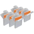 JB White Cerumenfilter Cerumenfilter für Hörgeräte Höhe: 1,5mm Ø:1,7mm, Höhe: 1,5 mm, Durchmesser 1,7 mm orange
