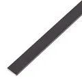 Alberts 489380 Flachstange | Aluminium, schwarz eloxiert | 2000 x 15 x 2 mm
