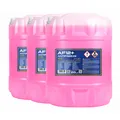 60 (3x20) Liter MANNOL Antifreeze AF12+ Frostschutz Fertiggemisch rot (-40°C)