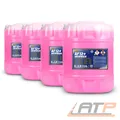 MANNOL 4x 20 L  AF12+ KÜHLERFROSTSCHUTZ ROSAROT -40°C FERTIG-MIX FÜR VW G12 G12+