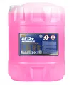 20 Liter MANNOL ANTIFREEZE AF12+ Kühlerfrostschutz ROT -40°C Ford  Opel Mercedes