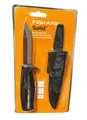 Fiskars 1001622 K40 Universalmesser Schneidearbeiten 22,5 cm Schwarz Orange