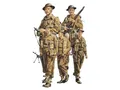 Tamiya 300035223-1:35 WWII Figuren-Set Britische Infanterie Patrol, 5 Soldaten, Grau