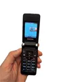 Zweithandy • Ersatz • Klapphandy Flip • Samsung S3600 • Silber Metallic
