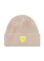 Codello Strickmütze (1-St) mit einem „Herz“-Stickerei in Teddy-Optik