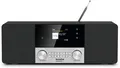 DigitRadio 4C Bluetooth DAB+, FM Radio Persönlich (Schwarz, Silber)