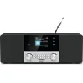 TechniSat DIGITRADIO 4 C | DAB+/ UKW-Stereoradio mit Farbdisplay - Silber