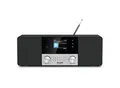 TechniSat DIGITRADIO 4 C DAB+/ UKW-Stereoradio mit Farbdisplay schwarz/silber