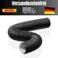 HG Power 150mm Abluftschlauch, 5m Flexibel PVC Alurohr Lüftungsschlauch