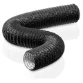 Abluftschlauch 150mm PVC Flexibel 5m, Schalldämmung, für Trockner Klimaanlage