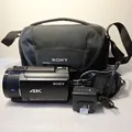 Sony FDR-AX43 4K Camcorder 128GB SD Schwarz Video Full HD 20x Zoom getestet