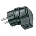 Schukostecker Gummi Vollgummi Winkelstecker