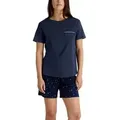 Calida Sweet Dreams Short Pyjamas Marine Baumwolle Large Damen