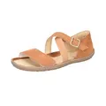 KOEL Damenschuhe Barfuß Sandalen ISA SUEDE - cognac, Größe:38 EU