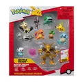 PKW -Battle Figure MP 10Pk 2": Pikachu #4, Squirtle #5, Bulbasaur #5, Charmander
