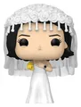 GW79f8 Friends POP! TV Vinyl Figur Monica Geller (Wedding Dress) 9 cm Neu & OVP