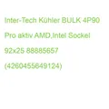 Inter-Tech Kühler BULK 4P90 Pro aktiv AMD,Intel Sockel 92x25 88885657 (426045564