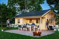 Skanholz Gartenhaus St. Moritz, BxT: 680x580 cm