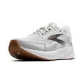 Brooks Herren Revel 8 Sneaker, White Black Oak Buff, 44 EU