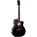 Cort Gold A8 Black Gloss Top - Westerngitarre
