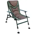 MK-Angelsport 5 Seasons Pro Carpchair – Komfortabler Angelstuhl, Karpfenstuhl, belastbar bis 130 kg, extra gepolstert, klappbar & höhenverstellbar, ideal für Karpfenangler & Outdoor-Camping