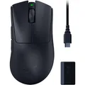 RAZER DeathAdder V3 Pro Schwarz Gaming-Maus, 30000 DPI, 63g, bis zu 90h Akkulaufzeit