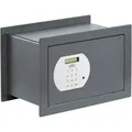 Burgwächter Wand Tresor mit Zahlenschloss, Einbautresor PSW120E, Stahl anthrazit