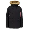Alpha Industries Winterjacke Explorer schwarz L (50/52)